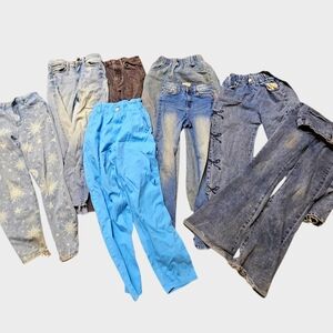 Assorted Denim and Blue Pants Collection